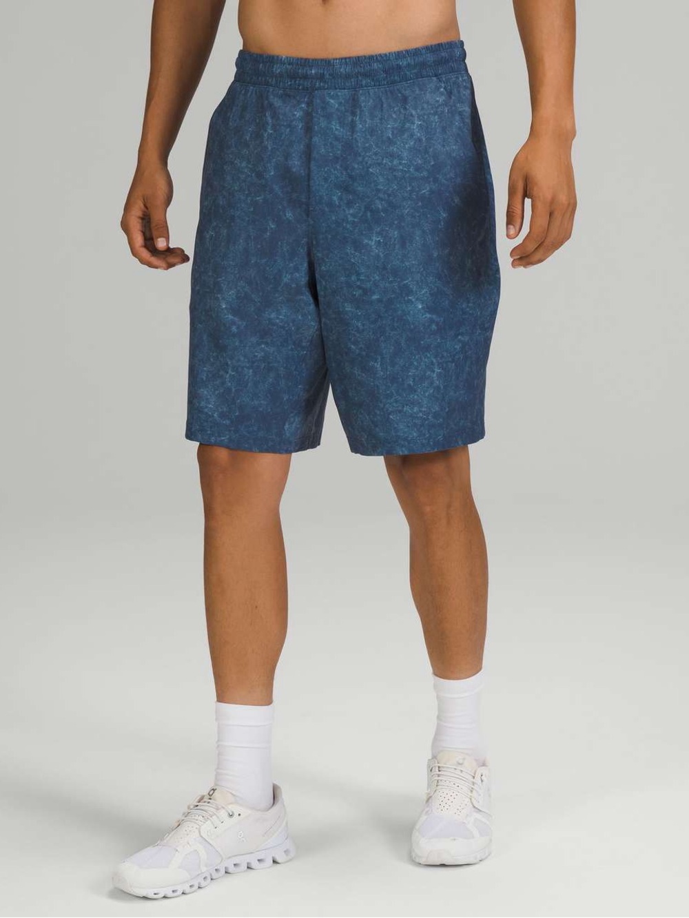Men's Navy Performance Shorts - Comfortable Everyday Wear